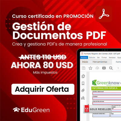 Curso Certificado Gestión de PDF